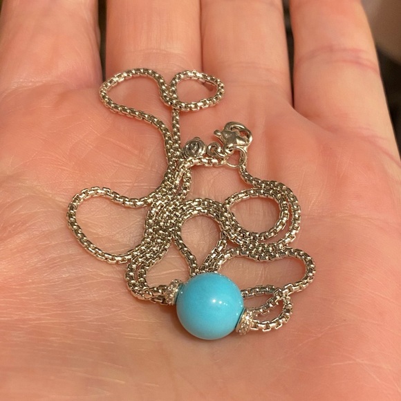 David Yurman Solari Necklace w/ Diamonds  Sold out Everywhere - Picture 7 of 10